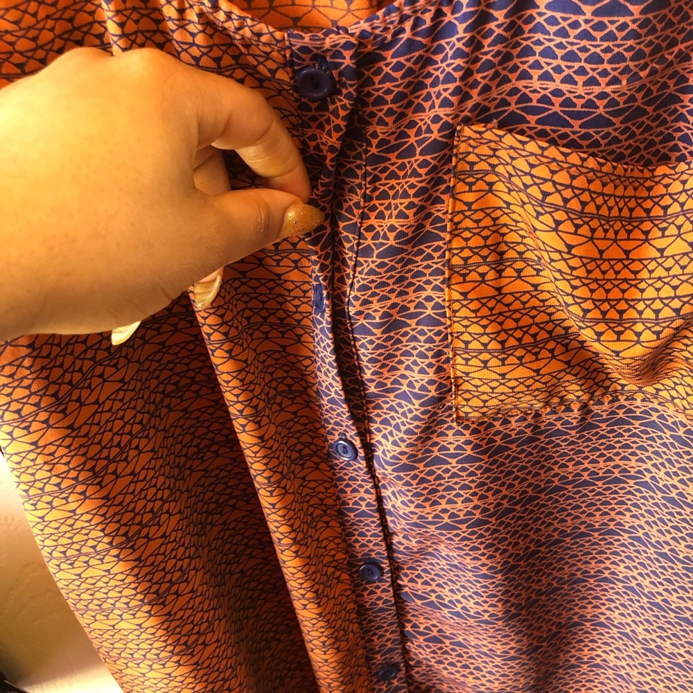 Lush Mix Print High-Low Tank - Picture 11 of 13